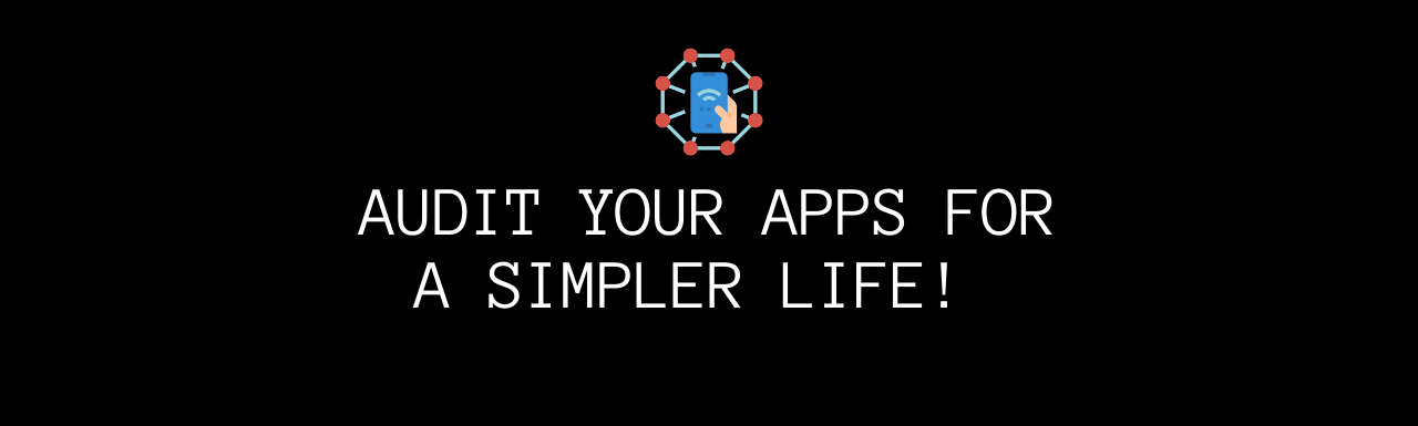 audit your life apps